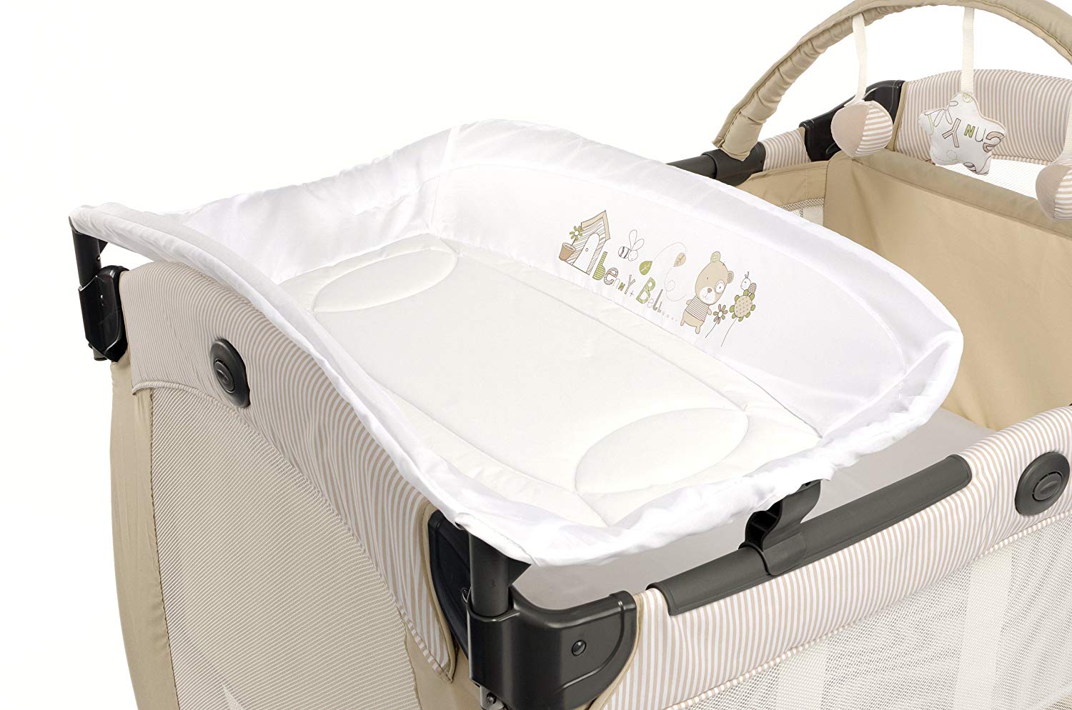 Graco Contour Bassinet Travel Cot (Birth to 3 Years Approx.) with ...