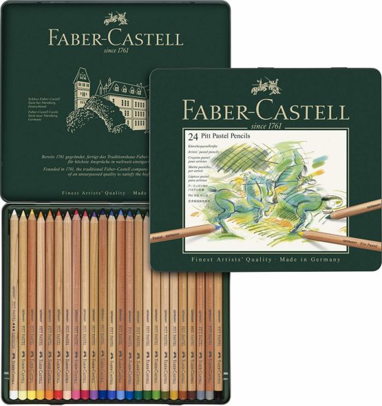 Faber-Castell 112124 Pitt Pastel Pencils (24 Pastels Pencils) - Image 2