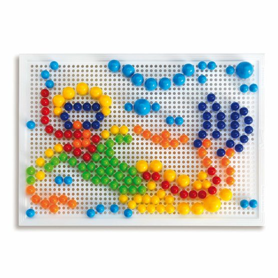 Quercetti 0950 Quercetti-0950 FC Portable Large Mix, Kids' Mosaic Kits-STEAM Toy - Image 4