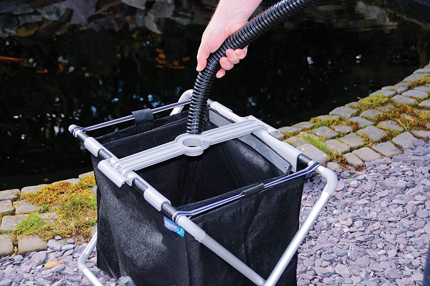 Hozelock 1753 0000 Pond Vacuum Basket - Silver/Black, 40x25x15 cm - Image 4
