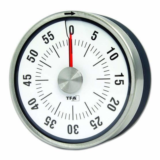 TFA Puck Kitchen Timer, Brown - Image 2