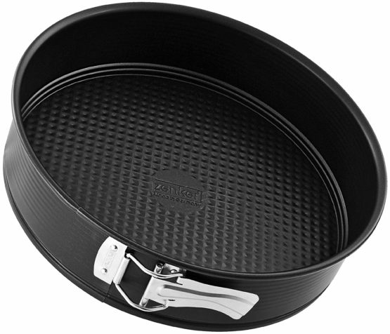 Zenker 3432 Springform Cake Tin with 1 Base 30 cm Black
