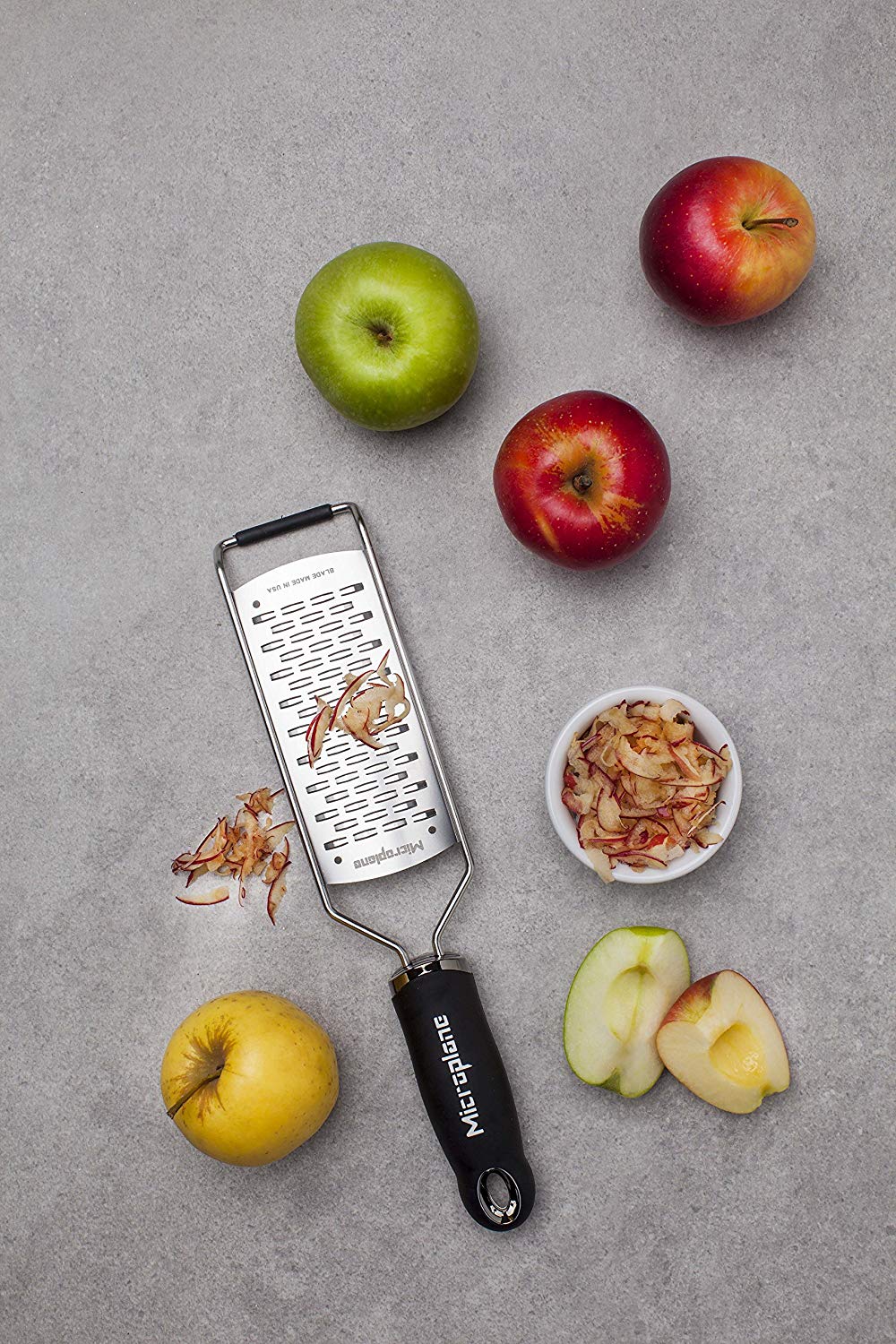 Microplane Kitchen Grater Ribbon for Hard Cheese, Apple, Carrot, Zucchini and Chocolate - Image 4