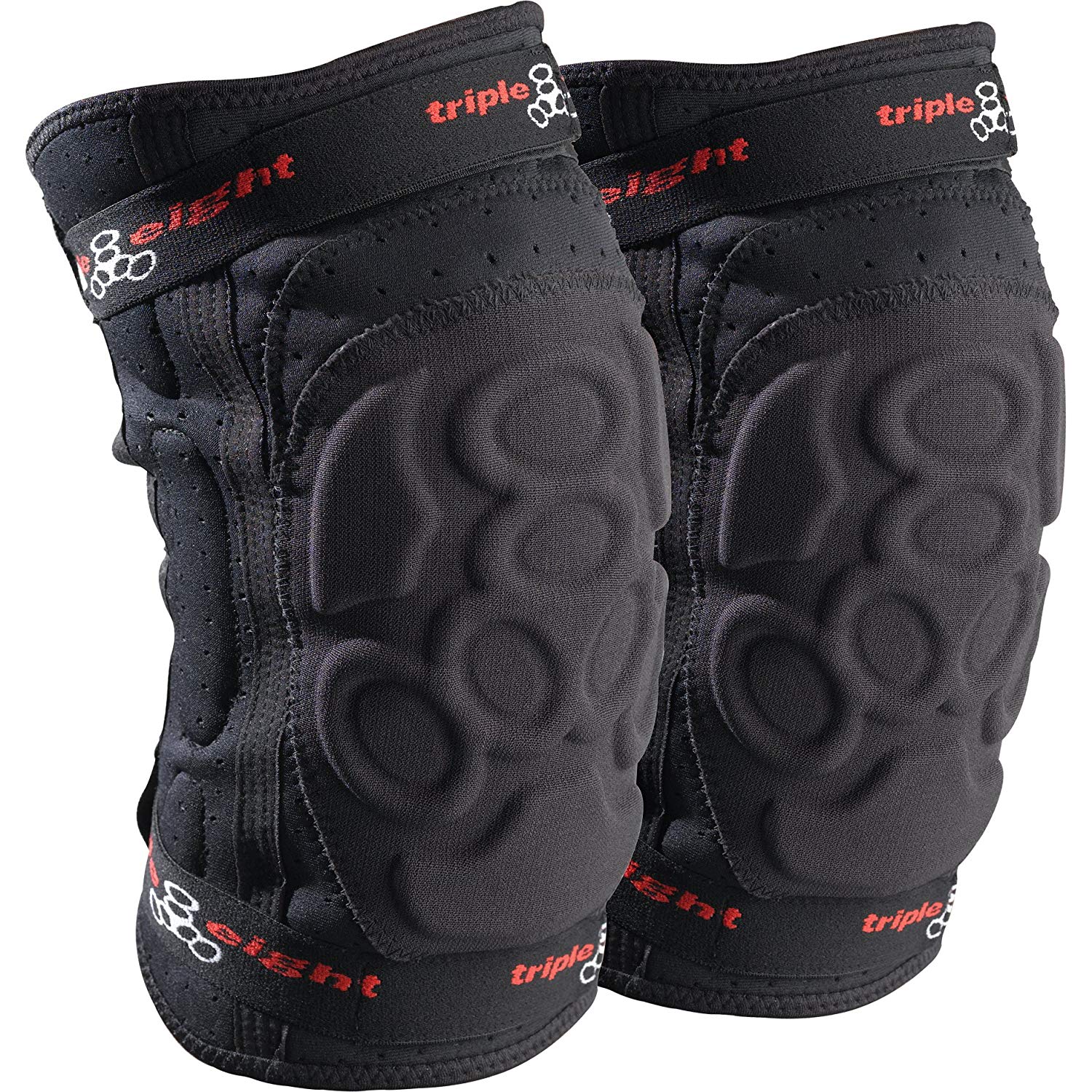Triple 8 Exo Skin Knee Pad (Small), Black