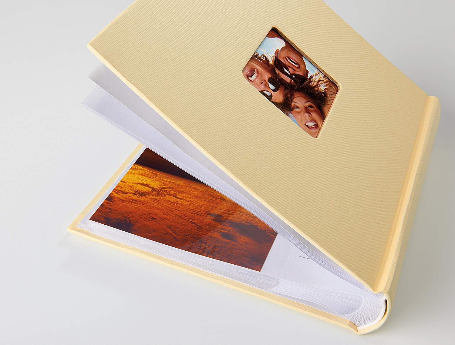 Walther design ME-110-K Fun Trend high quality memo slip-in album with die cut for your personal picture, for 200 photos, 4 x 6 inch (10 x 15 cm), petrol green - Image 3