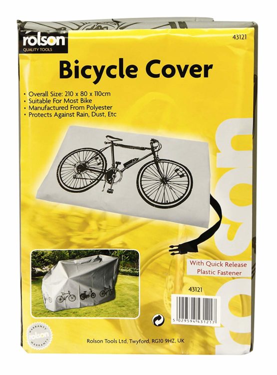 Rolson 43121 Bike Cover - Grey - Image 2