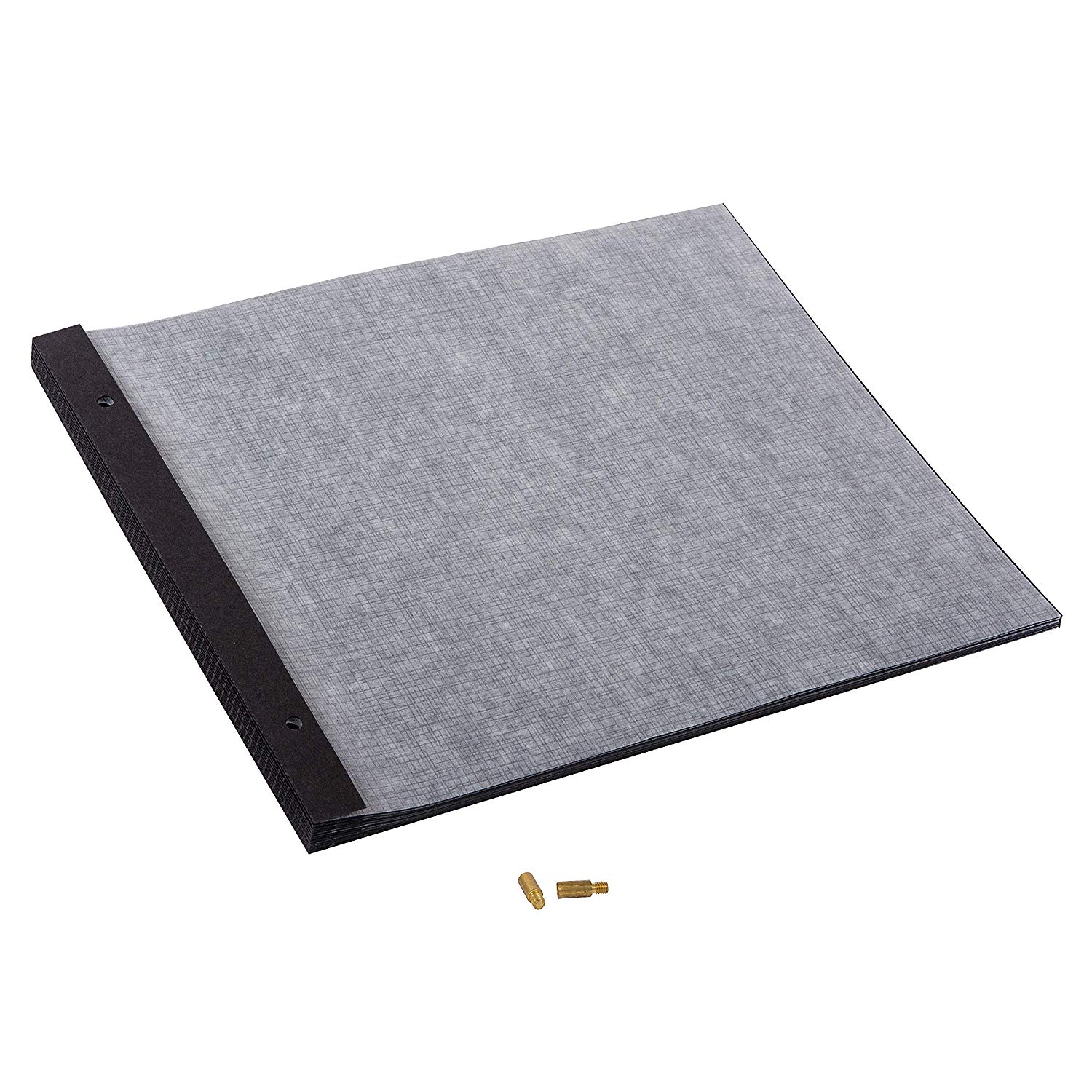 Goldbuch Set Black Edges 29x24 cm Black, Schwarze Seiten - Image 2