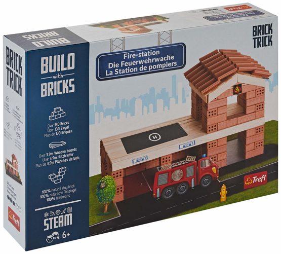 Trefl WKC-60983-01 The fire Brigade House, Coloured