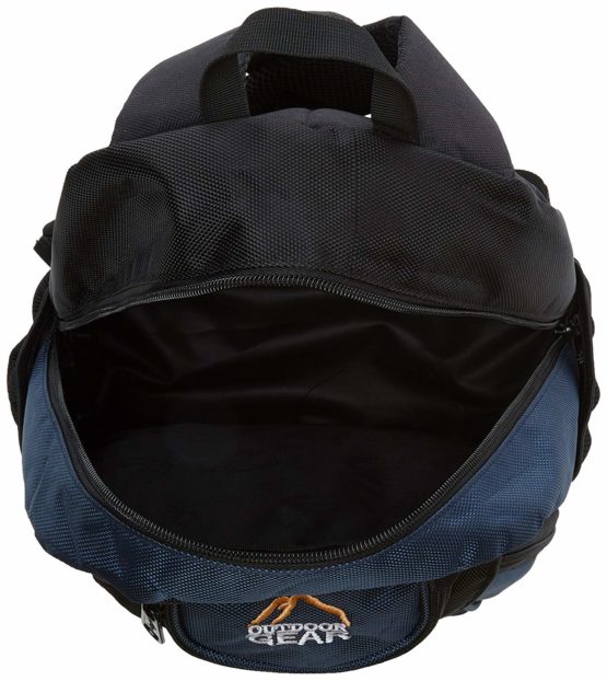 Mens Ladies Outdoor Gear Small Backpack Rucksack Daypack Walking Travel Work (Blue Trim) - Image 3