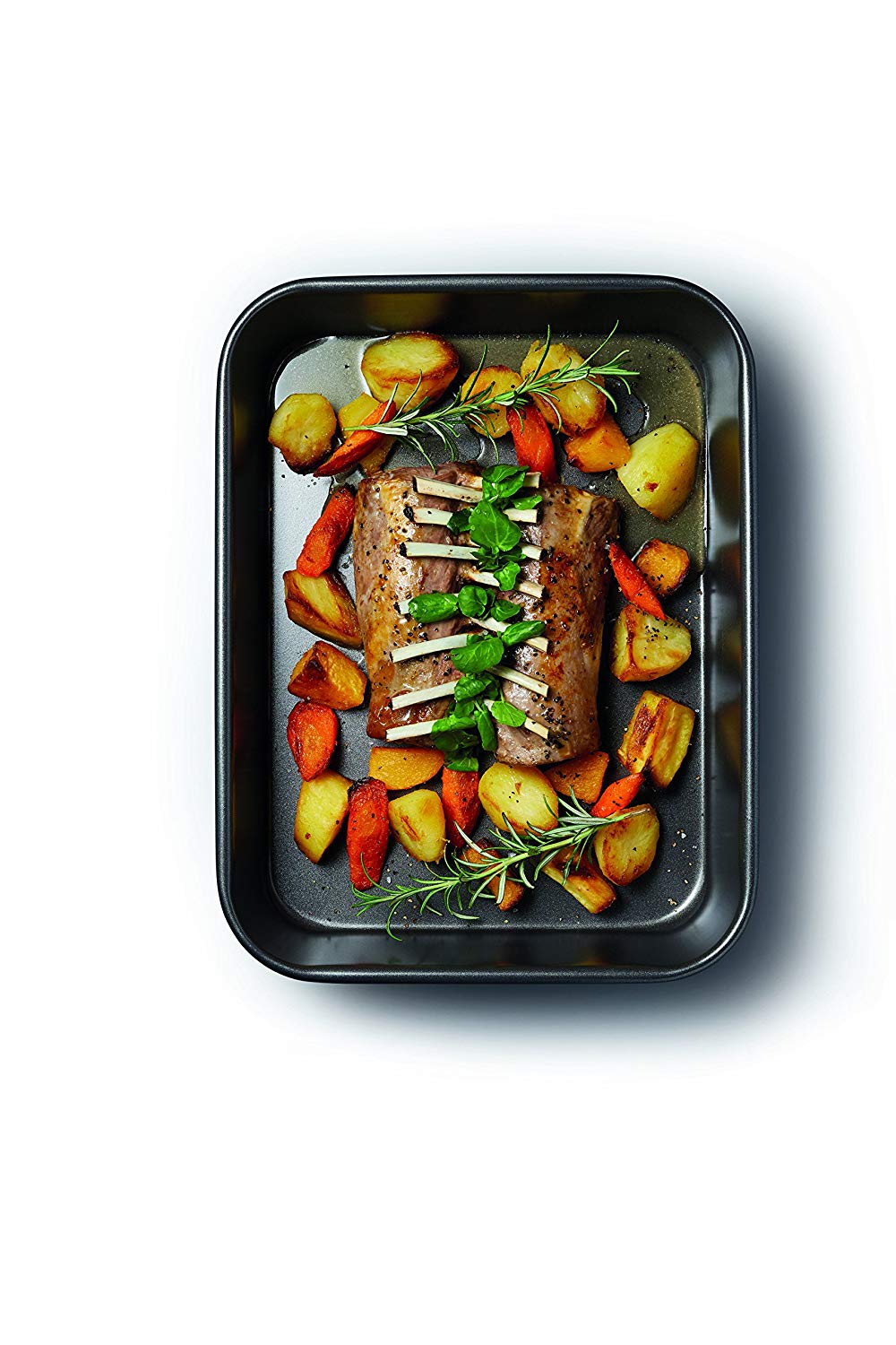 MasterClass KCMCHBSET2 Bakeware Set including Deep Roasting Tray and Square Baking Tin - Image 4