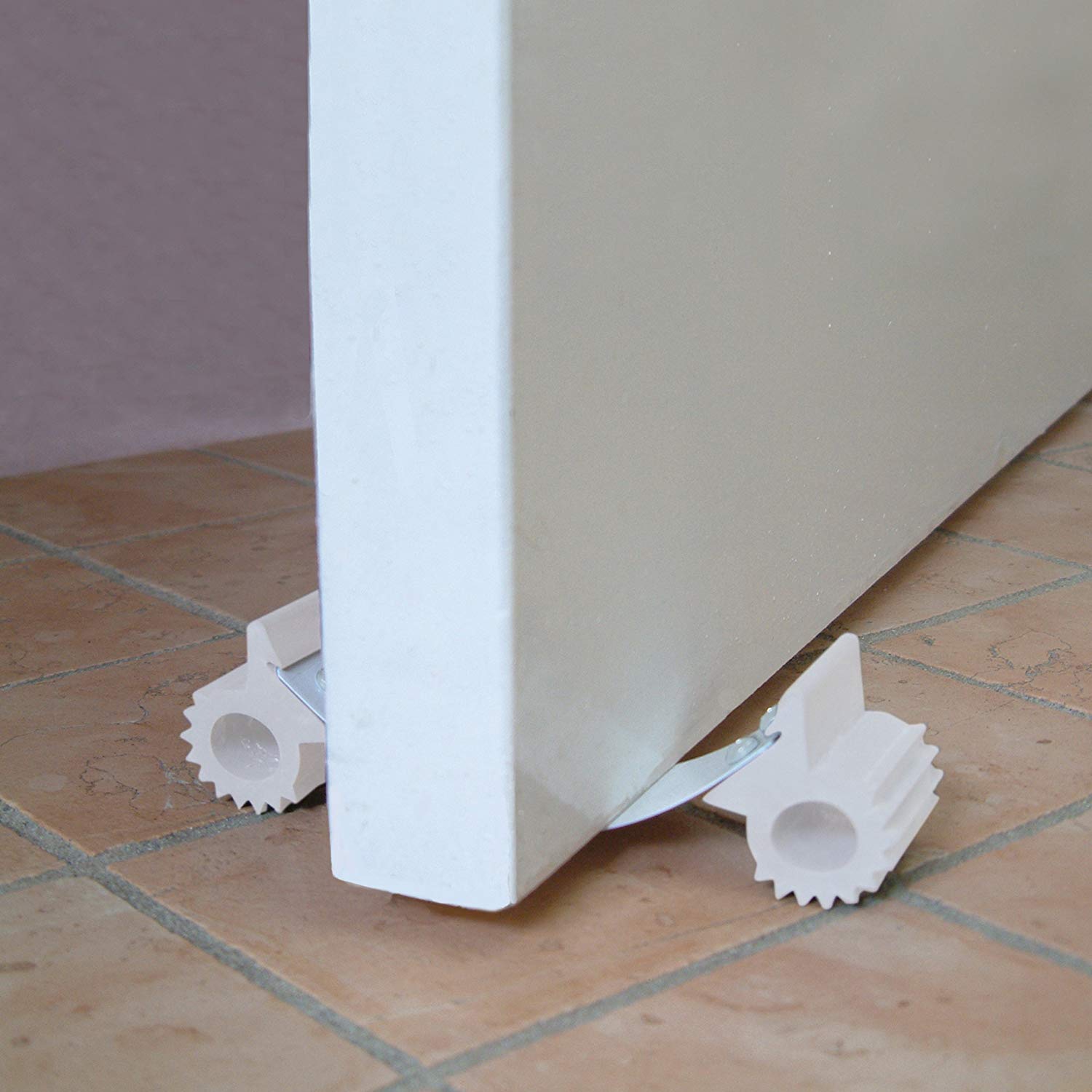 Dreambaby Under Door Gripper - Anti Door Slam & Finger Pinch - White - 2 Pack - Model F179, 2 Count (Pack of 1) - Image 3