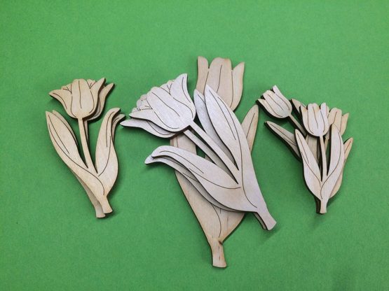Petra's Craft News, A FLH67S1 Craft Plywood, 12 x 10 x 3 cm - Image 3