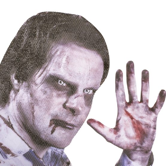 Thumbs Up rw Zomlhd Ride With A Zombie Window Sticker - Image 4