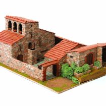 DOMUS-KITS Domus Kits40450 2454 Pieces Rustica 7 House Model, 1:60 Scale, Multicoloured