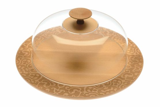 Alessi MW24 "Dressed in Wood" Dome, Transparent - Image 2