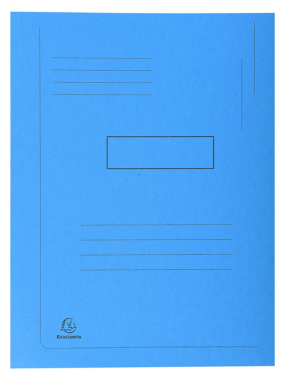 Exacompta, Ref 445006E, Forever Collection, 2-Flap Folder, 24 x 32cm in Size, Suitable for A4 Documents