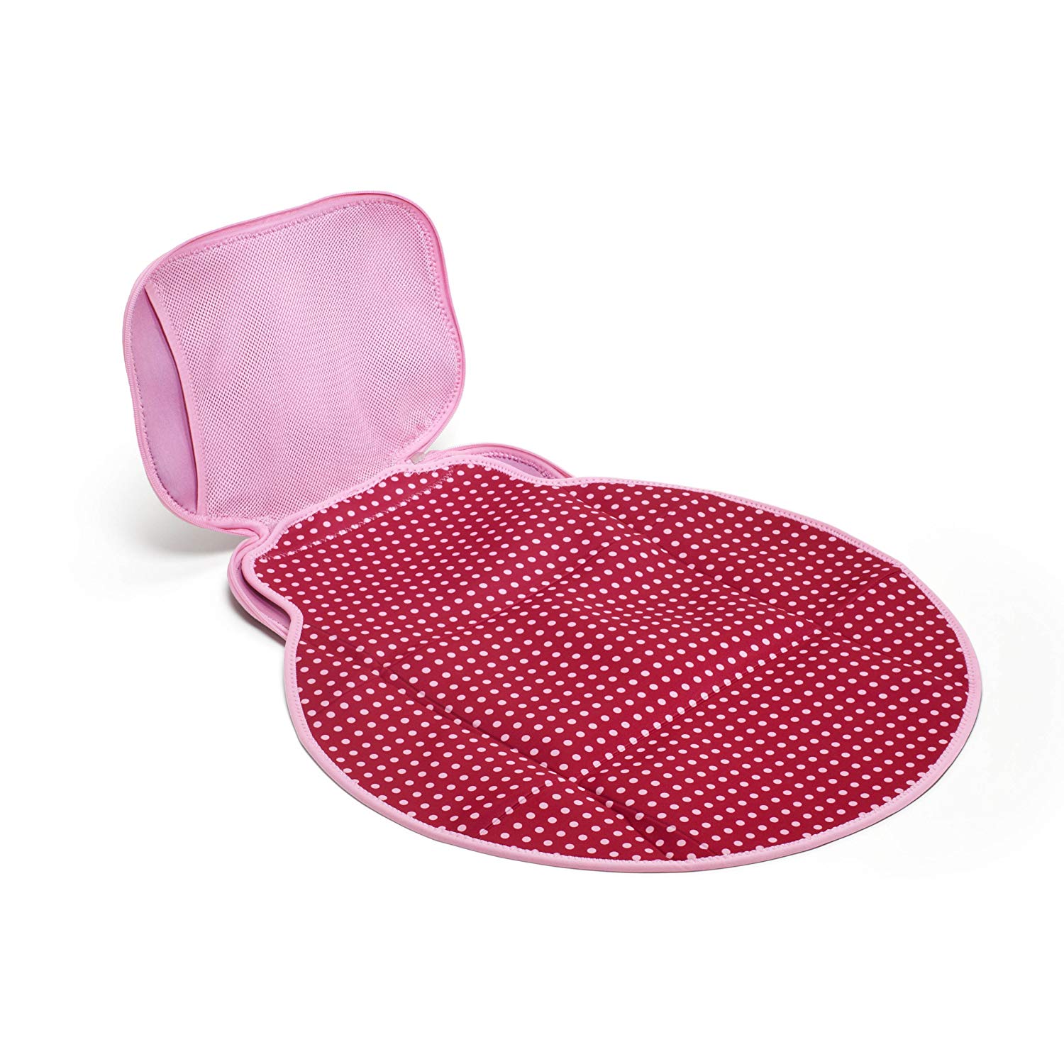 Built NY Changing Pad Baby Pink Mini Dots - Image 2