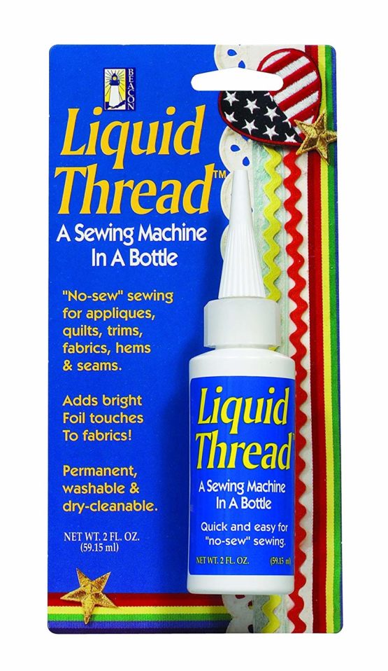 Liquid Thread 59 ml Medium Dries Bottle, Blue/ Clear