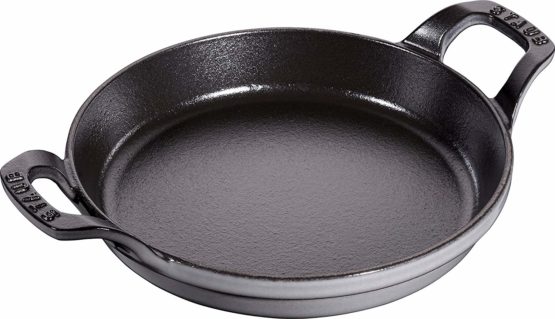 Staub 1302018 Round Roasting Dish, 16 cm, Graphite Grey