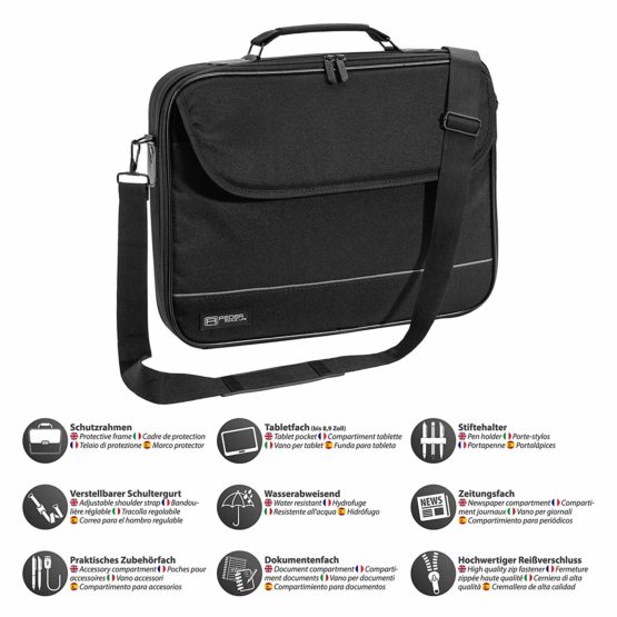 PEDEA Fair Clamshell Laptop Bag Case - Image 3