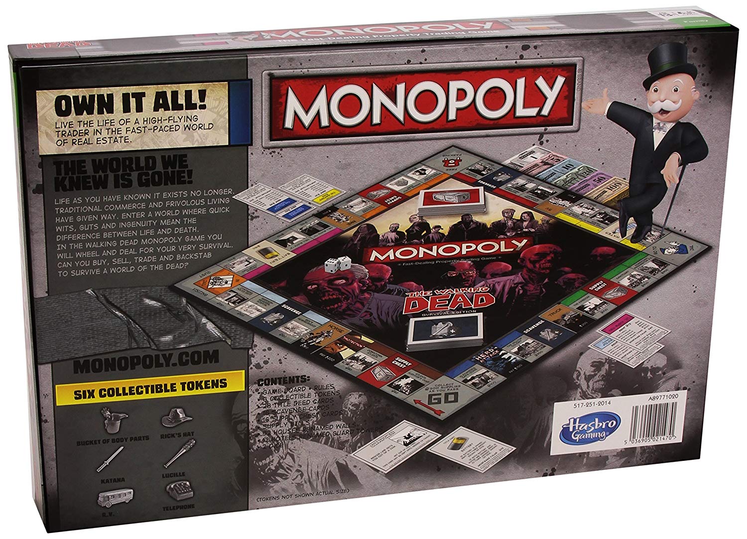 Winning Moves The Walking Dead Monopoly Board Game - Image 2