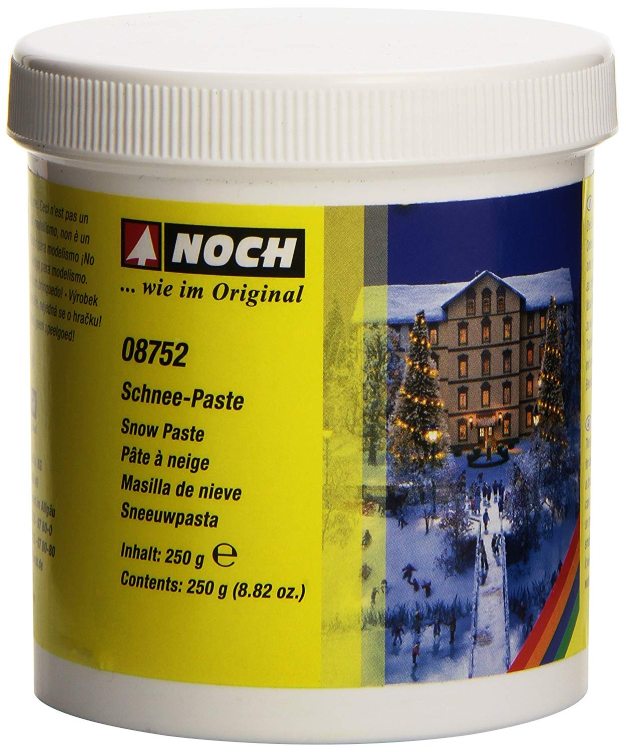 Noch 08752 Snow Paste Landscape Modelling, Gray, Large