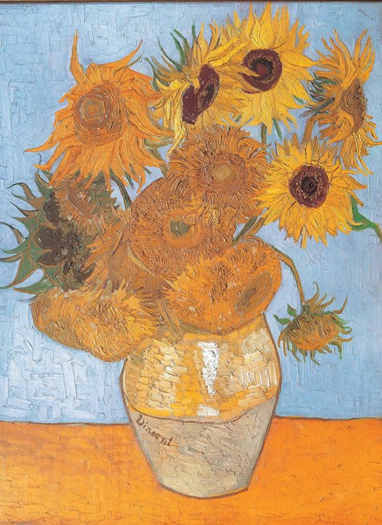Clementoni - 31438 - Museum Collection puzzle for adults and children - Van Gogh: Sunflowers - 1000 Pieces - Image 2