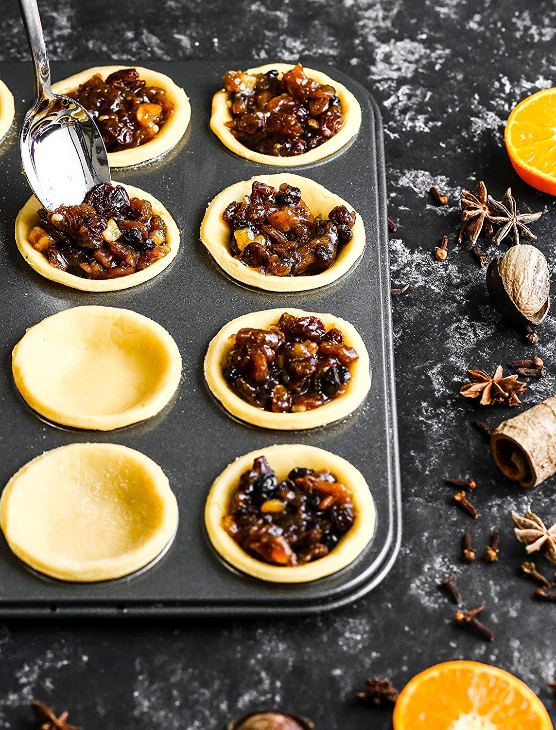 MasterClass Crusty Bake Perforated Mince Pie Baking Tray with PTFE, PFOA and BPA Free Non Stick - Image 4