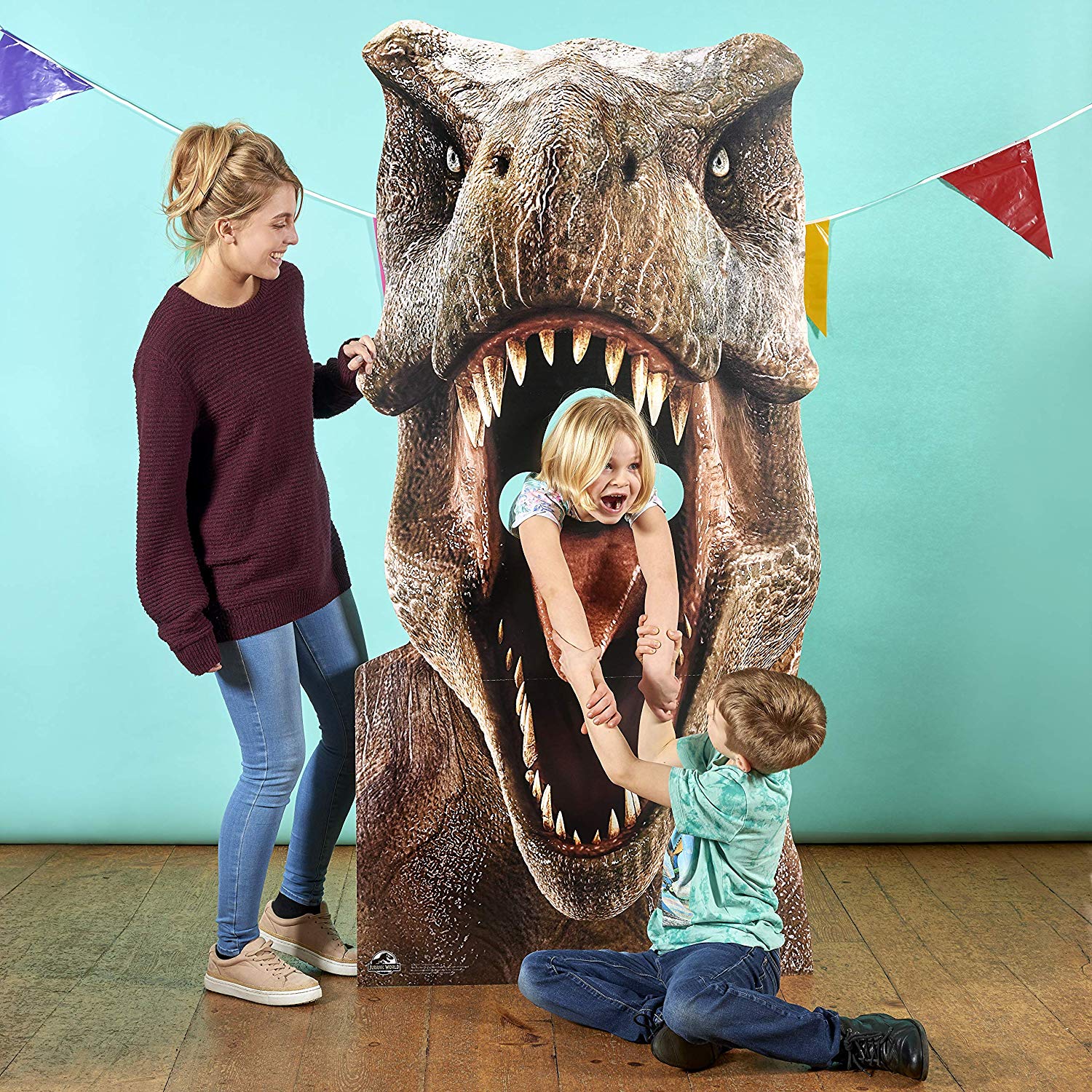 Star Cutouts SC1279 Tyrannosaurus Rex Stand-In Dinosaur Cardboard Cutout – Ideal for Jurassic Park Parties - Image 3