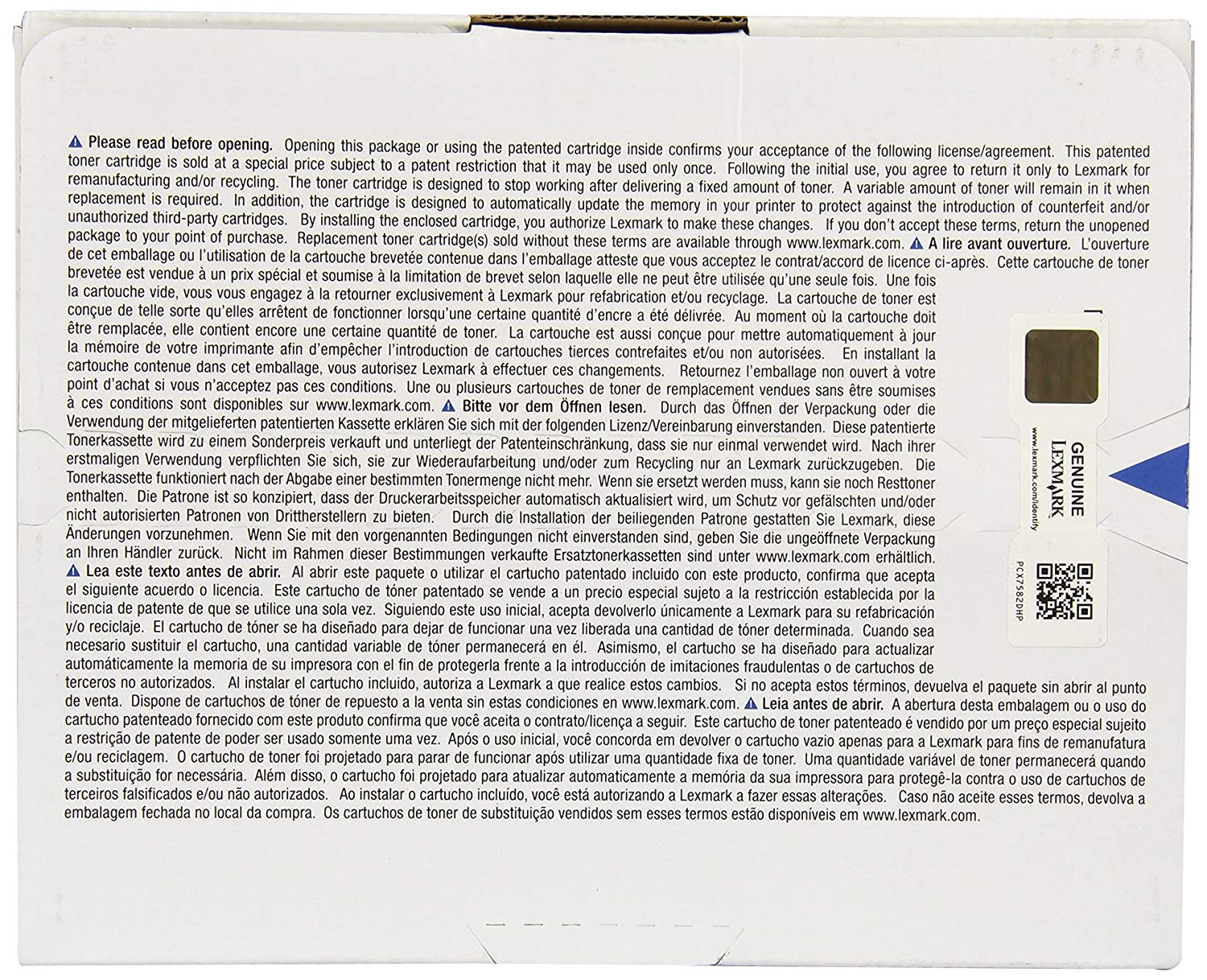 Lexmark PB Toner Black 25 K CX725, groß - Image 4