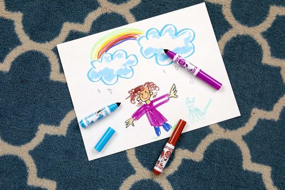 Crayola - 7 Mini Markers, 3.8337 - Image 3