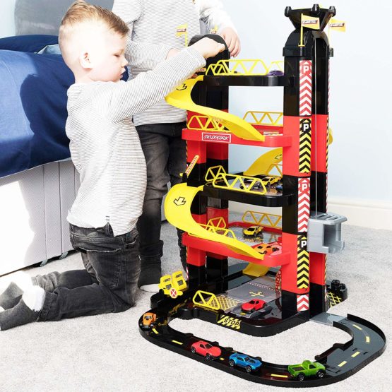 Teamsterz 5 Level Tower Garage + 15 Die-cast Cars | Kids Playset Toy Vehicles Great For All Children Boys & Girls Aged 3+ - Image 2