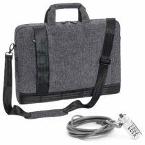 PEDEA Fancy Laptop Bag with Accessory Tray and Shoulder Strap