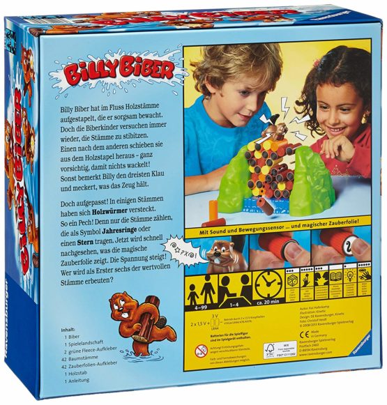 Ravensburger 22246 9 "Billy Biber" Game - Image 2
