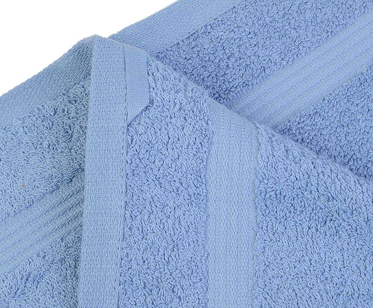 Gözze - Set of 4 New York Guest Towels, Luxuriously Soft and Absorbent, 100% Cotton, 30 x 50 cm - Fjord - Image 3