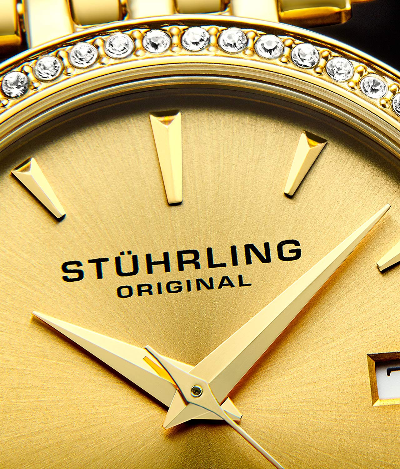 Stuhrling Original Garland Women’s Gold Quartz Watch, 579.03 - Image 2
