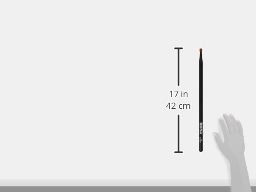 Vic FIrth - NOVA Drumsticks - 5BN - Nylon Tip - Black - Image 2