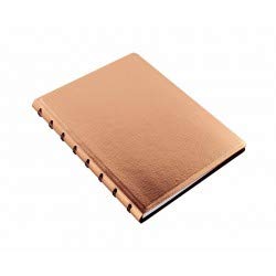 Filofax Saffiano A5 refillable Notebook - Rose Gold - Image 2