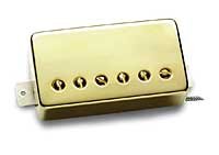 Seymour Duncan SSH/55 N Gcov 2 °C Seth Lover Model Neck Position 2 Conductor Cable Cover Gold, Manche - Image 2