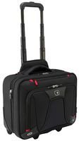 Wenger Transfer Wheeled Laptop Briefcase, Fits up to 16″ Laptop, up to 10″ Tablet, 20 l, Unisex, Ideal for Office Business Uni School, Black