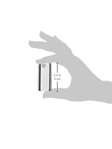 Jim Dunlop SI Glass Slide H S/S, Silver, One Size Short - Image 2