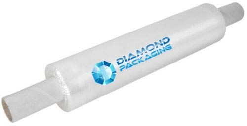 Diamond Packaging 1 x Clear Pallet wrap 400mm x250m Extended core