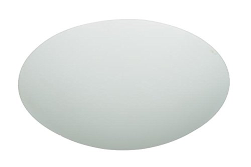 Westinghouse Lighting Frosted Mushroom Shade, 21.7 cm - White, 21.7 cm (W) x 4.7 cm (H)