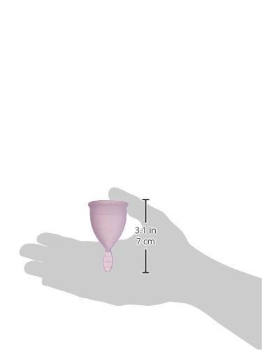 Daisy Cup Reusable Menstrual Cup, Small, Pink Passion - Image 2