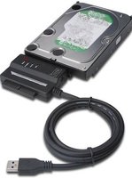 DIGITUS hard drive adapter cable, USB 3.0 to SATA2/IDE converter, for 2.5/3.5" SSDs/HDDs, 5 Gbit/s data transfer rate - Image 2