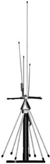 Skyscan Desktop 25-2000MHz Scanner Antenna, Black