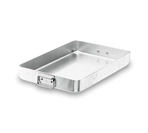 Lacor-20555A-ROASTER 55 CMS. Chef-ALU, Silver