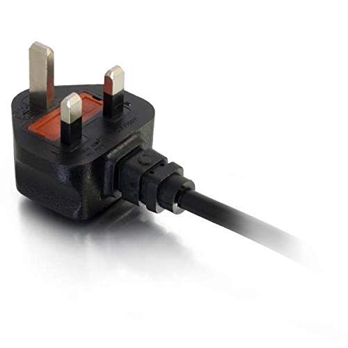 C2G 88514 3 Metre UK Power Cable IEC320C13 to BS1363 9 Foot Kettle Lead Power Cord, Black, 3M - Image 3