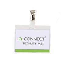 Q-Connect KF01562 Security Badge 60x90mm (Pack of 25)