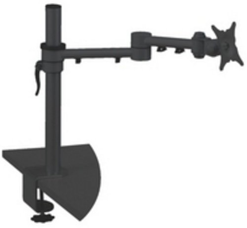 Q Connect KF20082 Mon Dual Swing Arm for Flat Screen Monitor Black, 1